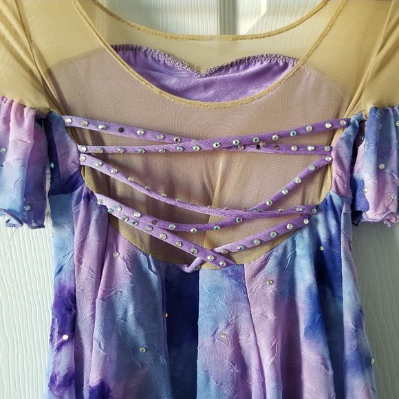 Beautiful Lyrical Dance Costume for Teen (Size Small) - Picture 4 of 4